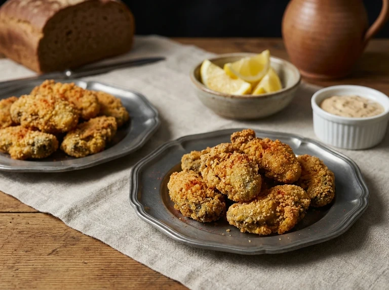 Fried Oysters (Two portions)