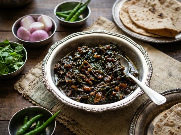 Fried Roselle Leaves (Taleli Ambar)