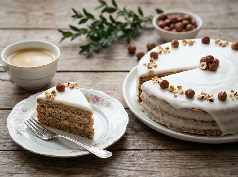 GERMAN HAZELNUT TORTE