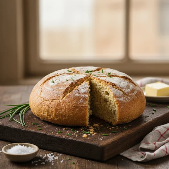 German Unfermented Bread