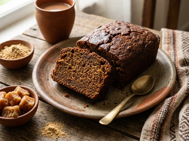 Ginger Bread (Jaggery & Ginger Cake)