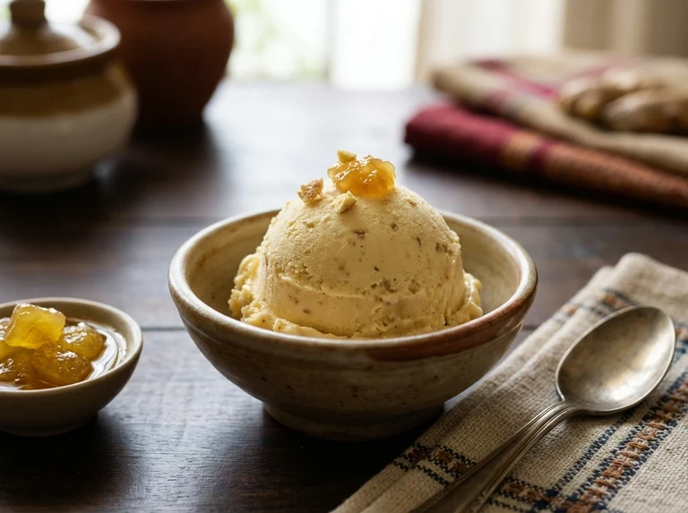 Ginger Ice Cream