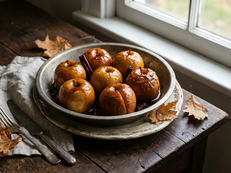 Glazed Apples (Six portions)