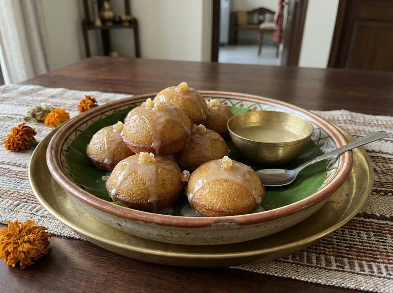Glazed Rice Flour Cakes (Cake Tent)