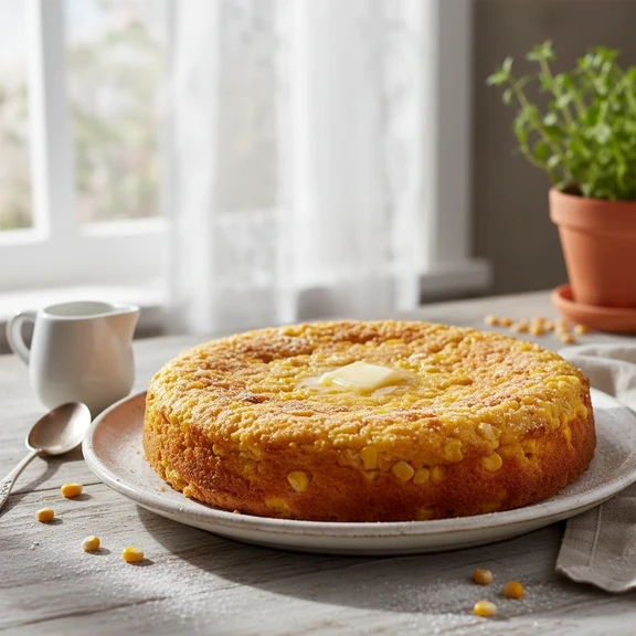 Golden Corn Cake