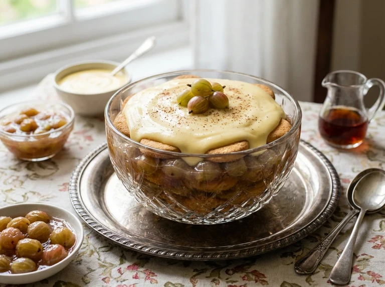 Gooseberry Trifle