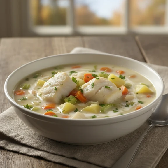 Halibut Soup