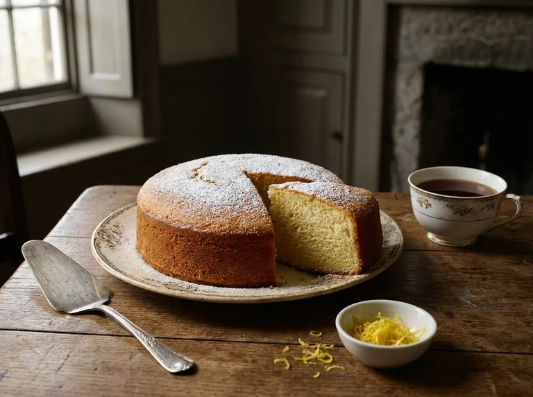 Hot Water Sponge Cake