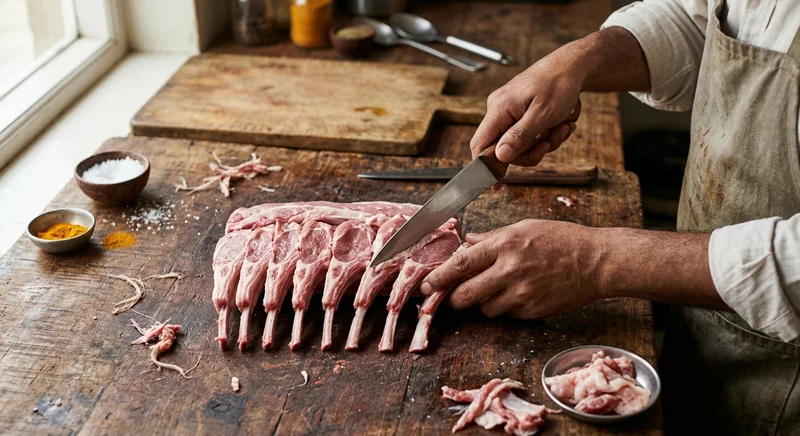 How to Trim Mutton Cutlets