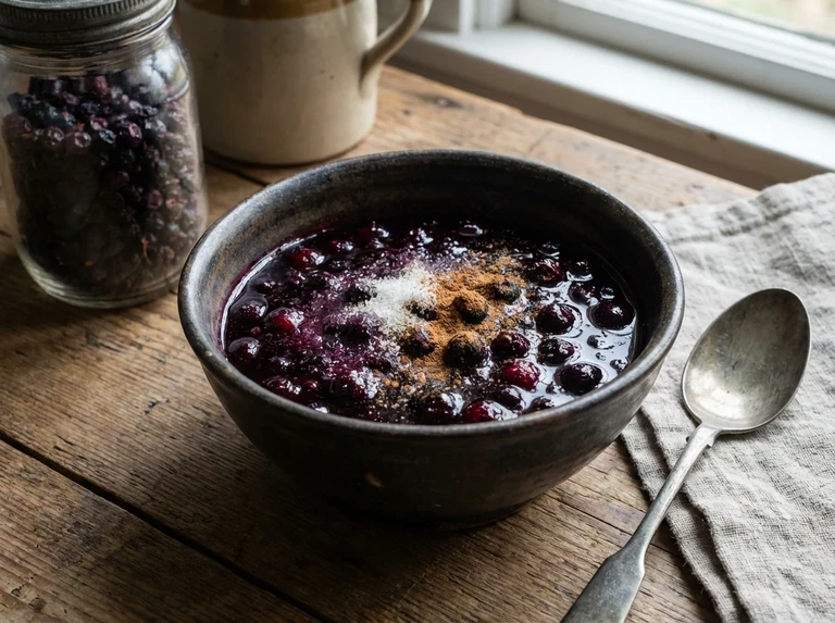 HUCKLEBERRY COMPOTE