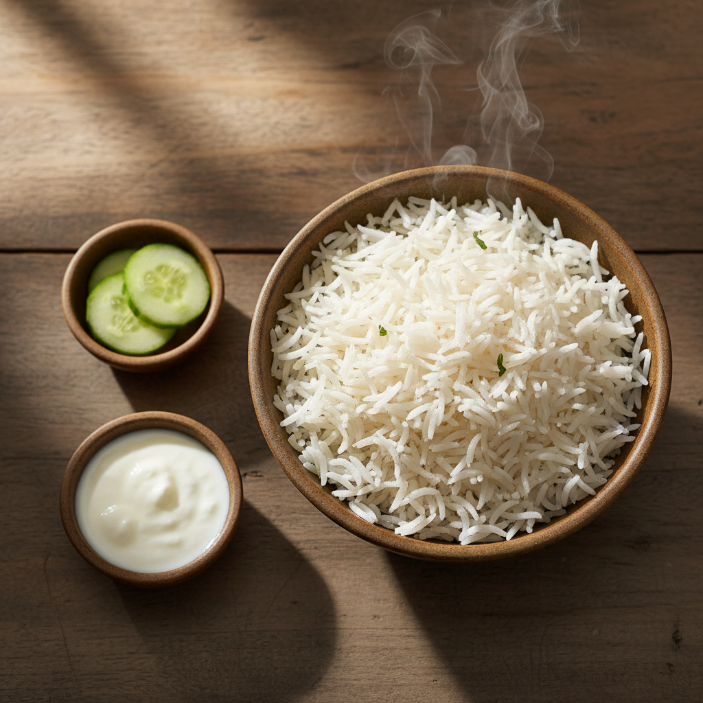 Boiled Rice (Bhath)