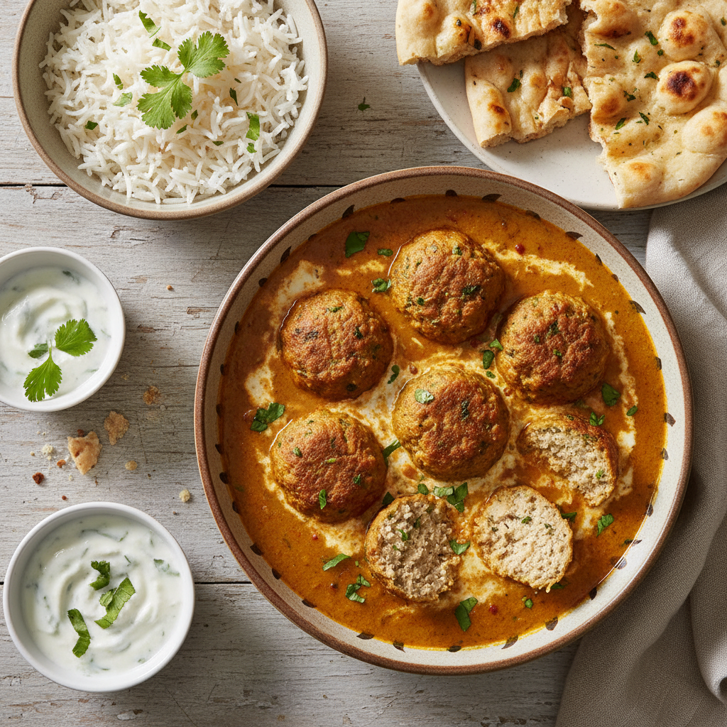 Chicken Forcemeat Ball Curry