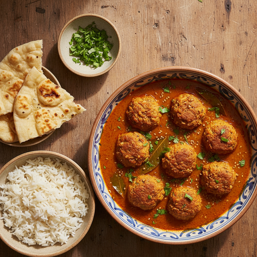 Crab Kofta Curry
