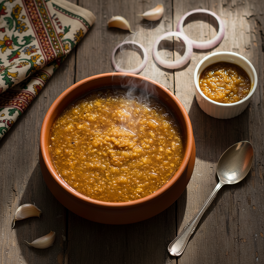 Juice of Onions and Garlic