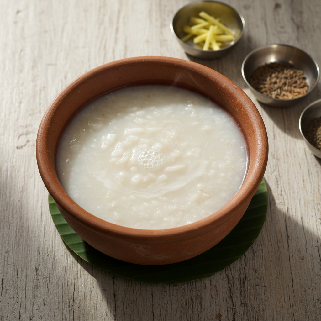 Rice Conjee (Rice Cooking Water)