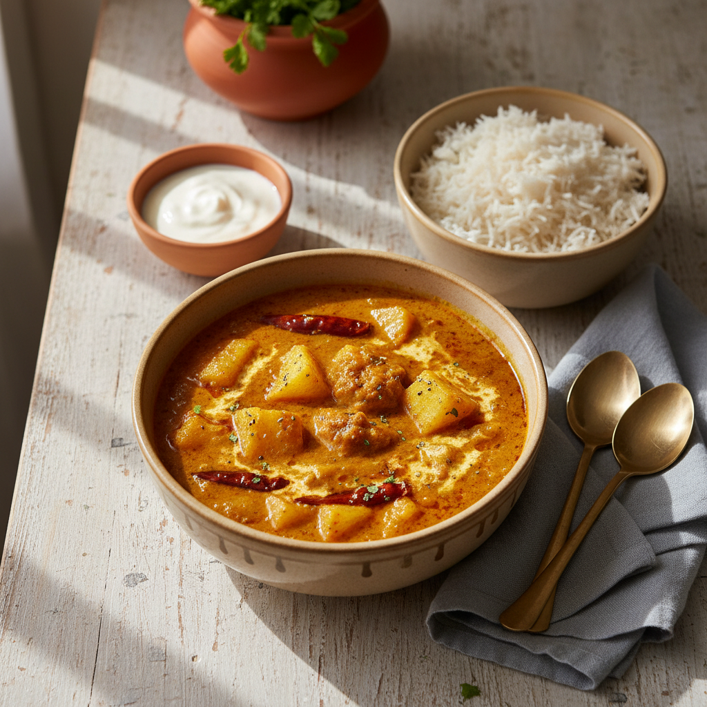 White Pumpkin and Tamarind Curry