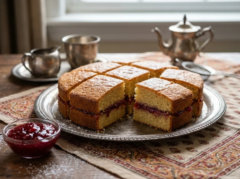 Jam Sandwich Cake