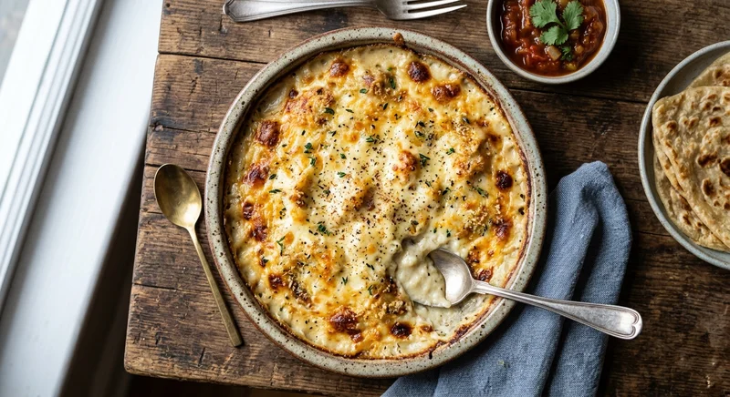 Jerusalem Artichoke au Gratin
