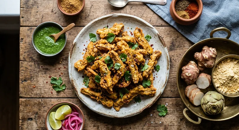 Jerusalem Artichoke Fritters