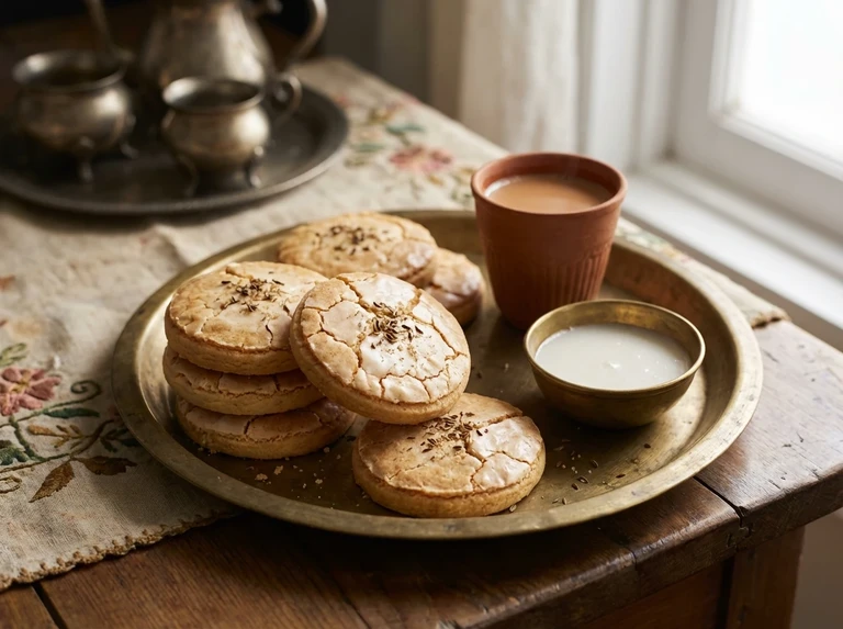 Kanpur Cake (Crisp Glazed Cookies)