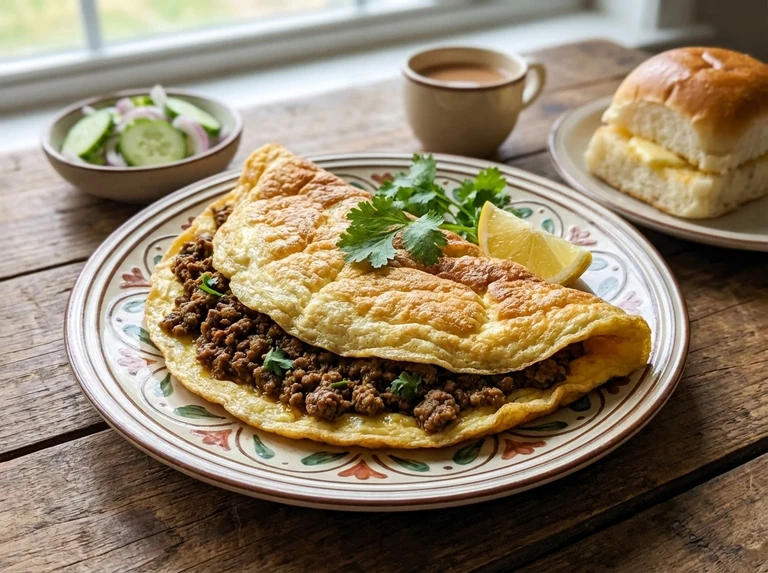 Kheema Omelet No. 2