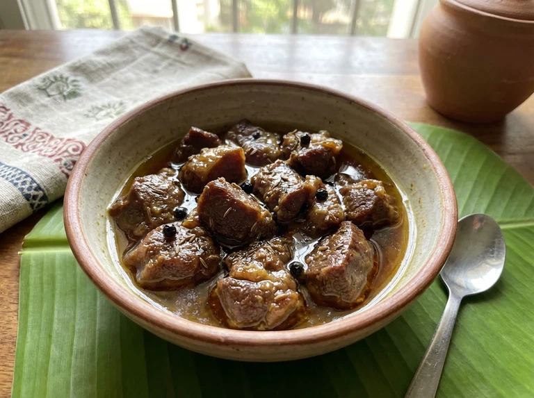 Khurme (Parsi Meat Confit)