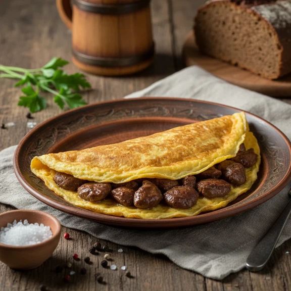 Kidney Omelette