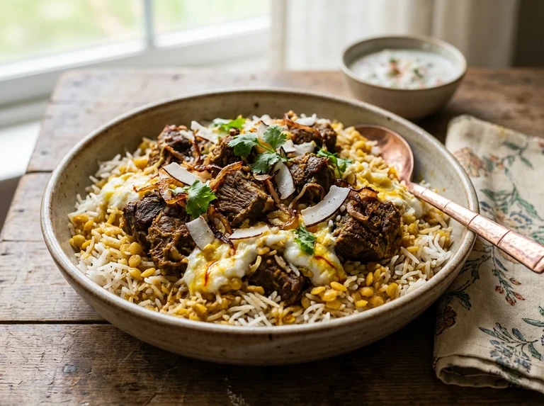 Layered Mutton Khichdi No. 2