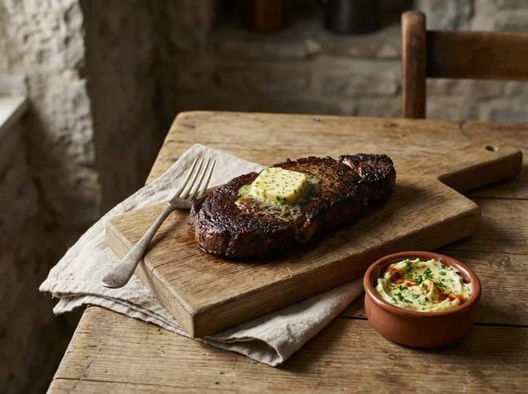 Lemon Butter for the Steak