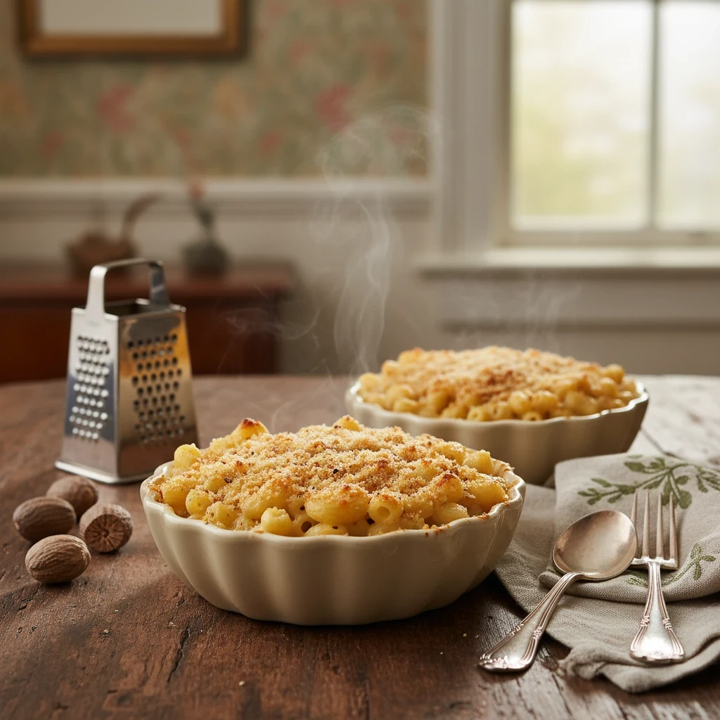 Macaroni in Scollop Shells