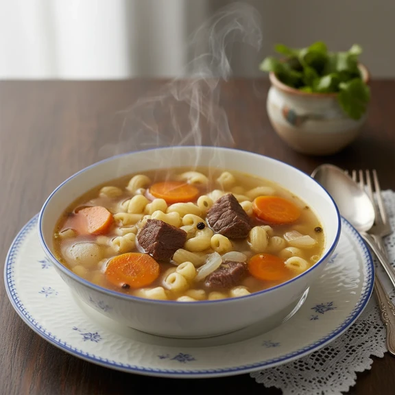 Macaroni Soup (clear)