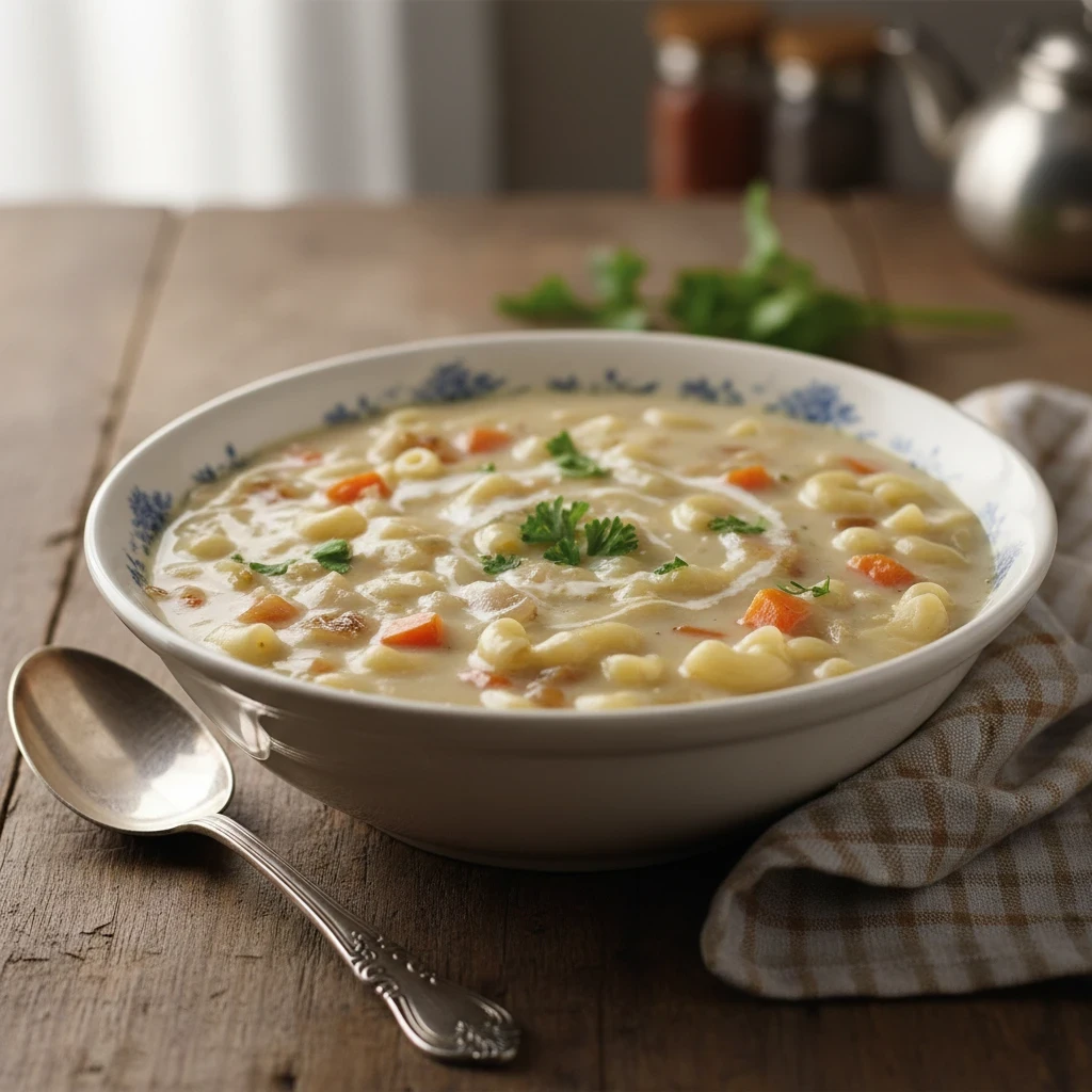 Macaroni Soup (Thick)