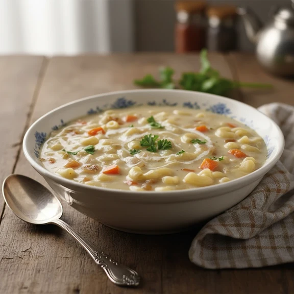 Macaroni Soup (Thick)