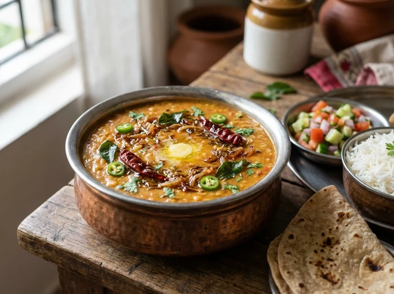 Masoor Dal (Spiced Red Lentils)