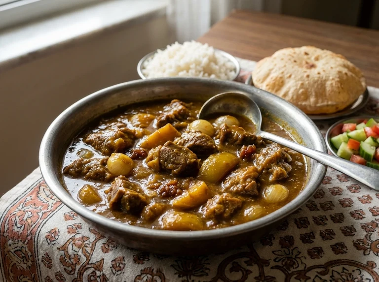 Meat or Chicken Aambakaliyo (Mango Curry)