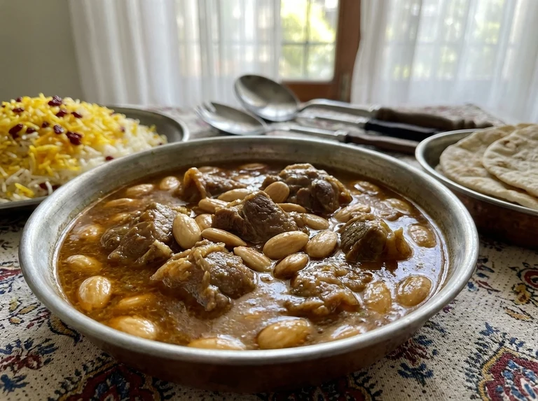 Meat or Chicken in Almonds