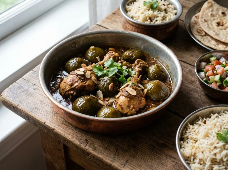 Meat or Chicken with Figs