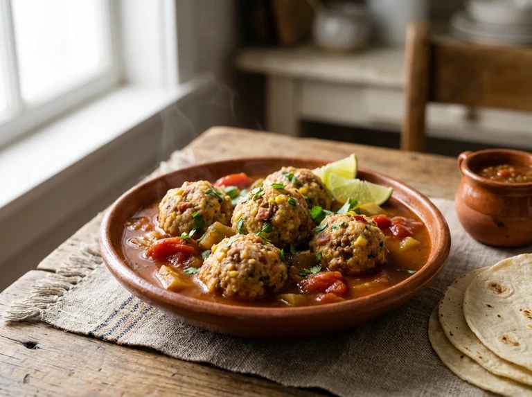 Mexican Meat Dumplings