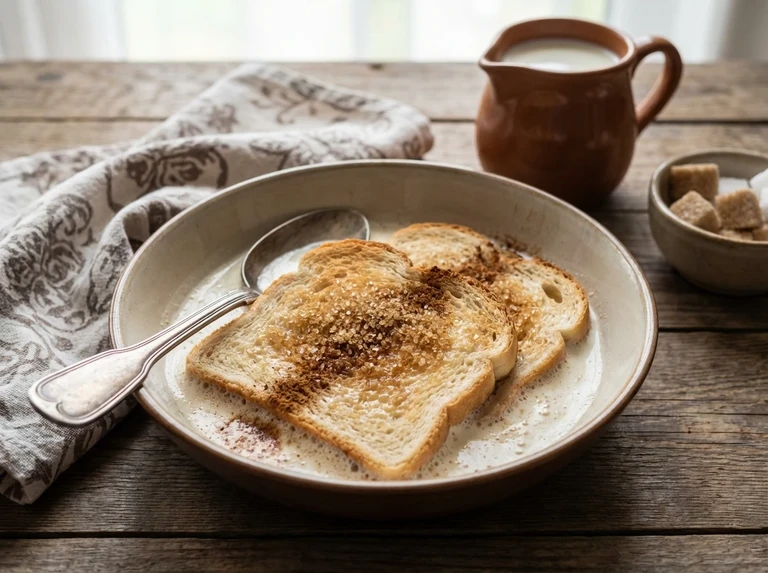 Milk or Cream Toast