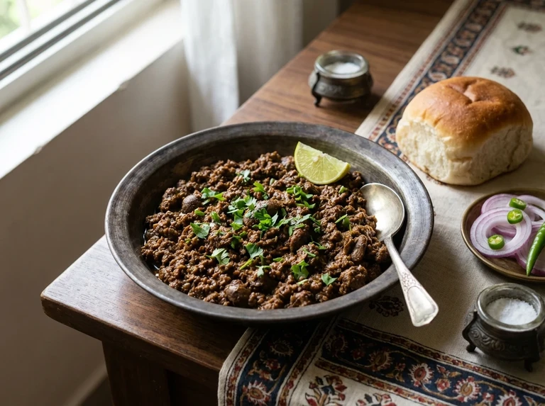 Minced Kidneys (Khime Kala Bukane)