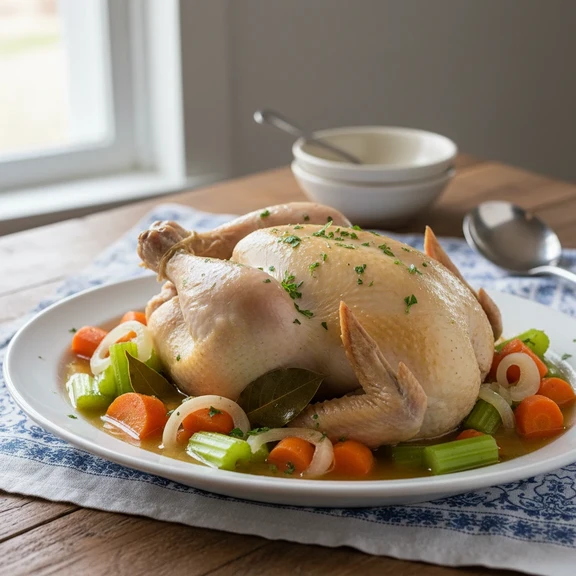 Modern Boiled Chicken