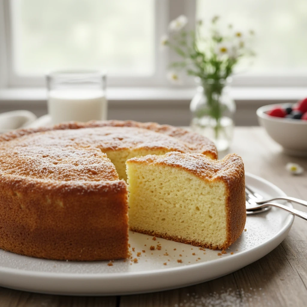 Modern Cornstarch Cake