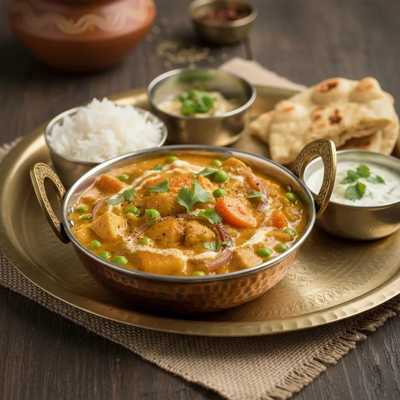 Modern Curried Vegetables