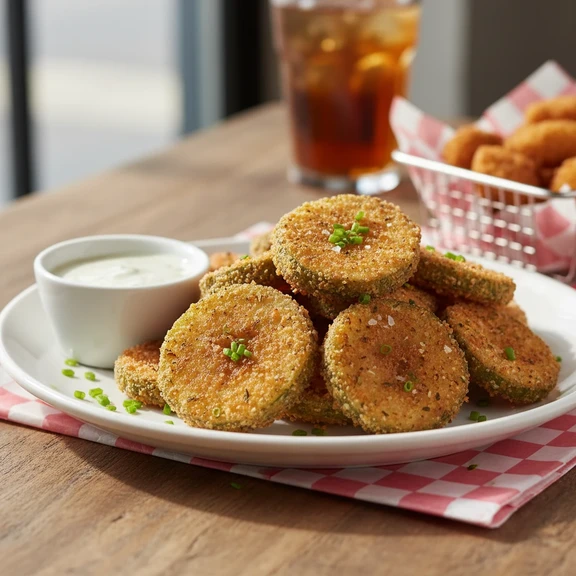 Modern Fried Cucumbers
