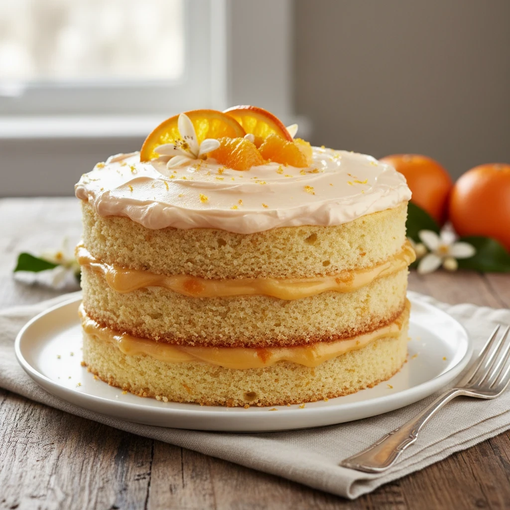 Modern Orange Cake