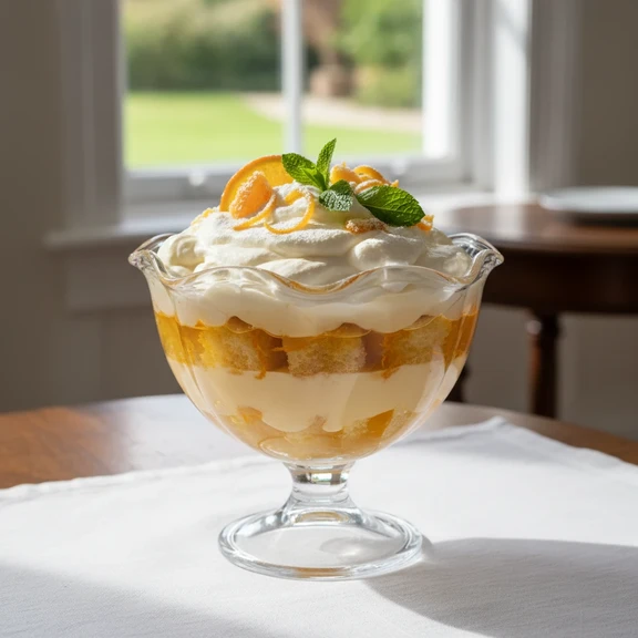 Modern Orange Trifle