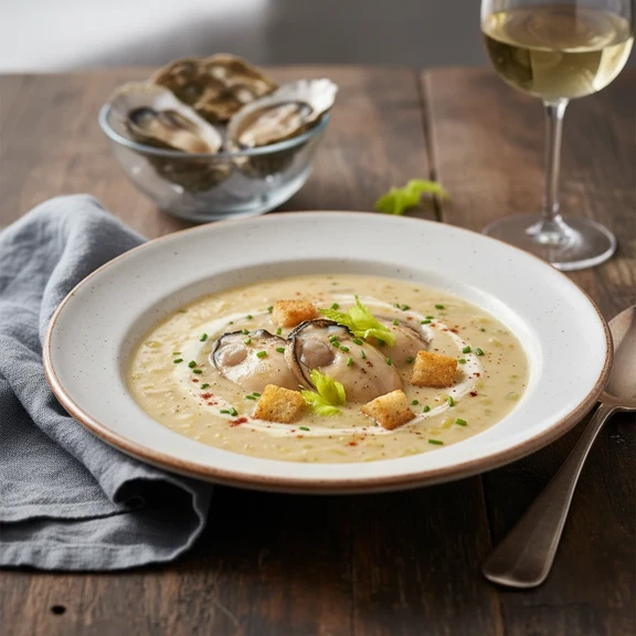 Modern Oyster Bisque