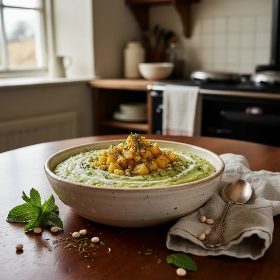 Modern Peas Pudding