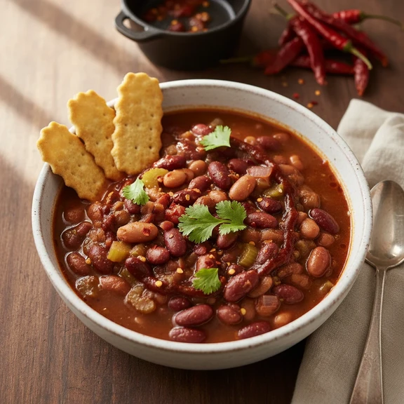 Modern Pepper Bean Soup