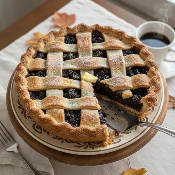 Modern Prune Pie